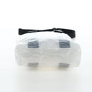 GIVENCHY Hand Bag Vinyl 2way Clear Silver Auth 206748A-5