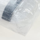 GIVENCHY Hand Bag Vinyl 2way Clear Silver Auth 206748A-16