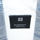 GIVENCHY Hand Bag Vinyl 2way Clear Silver Auth 206748A-11