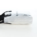GIVENCHY Hand Bag Vinyl 2way Clear Silver Auth 206748A-3