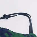 Bottega Veneta INTRECCIATO Shoulder Bag Canvas Green Gold Auth 206749-15
