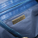 Bottega Veneta INTRECCIATO Shoulder Bag Canvas Green Gold Auth 206749-11