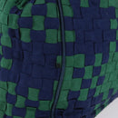 Bottega Veneta INTRECCIATO Shoulder Bag Canvas Green Gold Auth 206749-7