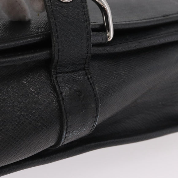 LOUIS VUITTON Taiga Andrei Shoulder Bag Ardoise M32482 LV Auth 206759