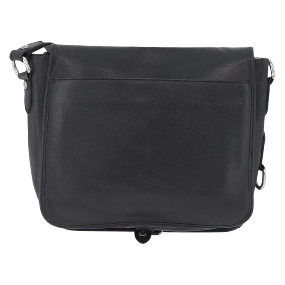 LOUIS VUITTON Taiga Andrei Shoulder Bag Ardoise M32482 LV Auth 206759
