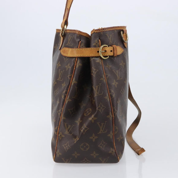LOUIS VUITTON Monogram Batignolles Vertical Tote Bag M51153 LV Auth 206760