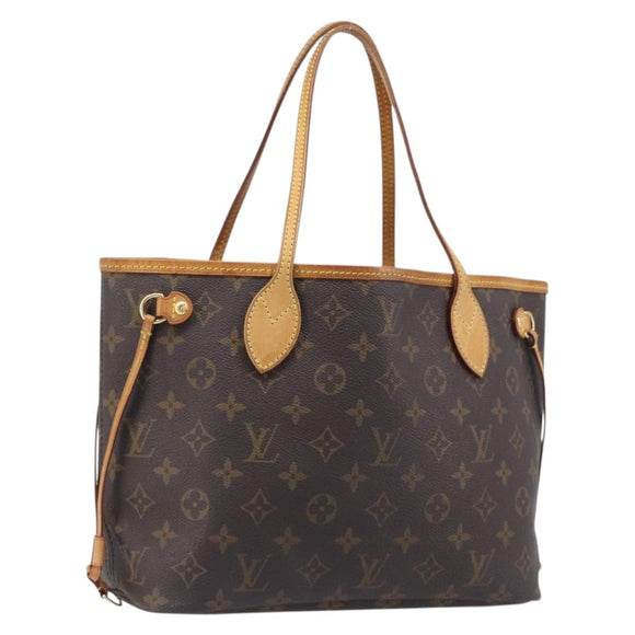 LOUIS VUITTON Monogram Neverfull PM Tote Bag M40155 LV Auth 206763A