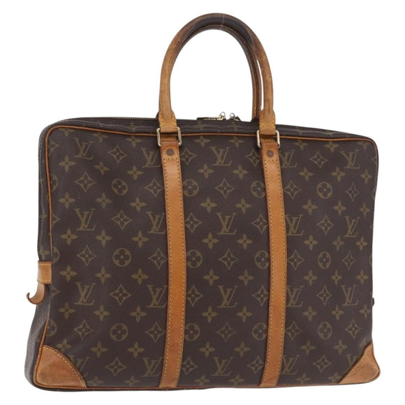 LOUIS VUITTON Monogram Porte Documents Voyage Business Bag M53361 LV Auth 206764