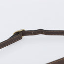 GUCCI GG Supreme Web Sherry Line Bag PVC Beige Gold 51 01 3552 Auth 206765-8