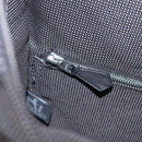 HERMES Her Line Bassus PM Shoulder Bag Canvas Gray Silver Auth 206771A-24