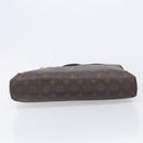 LOUIS VUITTON Monogram Macassar Porte DocumentsJules Black M54019 LV Auth 206772-5