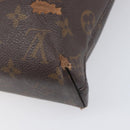 LOUIS VUITTON Monogram Macassar Porte DocumentsJules Black M54019 LV Auth 206772-18