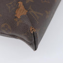 LOUIS VUITTON Monogram Macassar Porte DocumentsJules Black M54019 LV Auth 206772-19