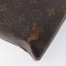 LOUIS VUITTON Monogram Macassar Porte DocumentsJules Black M54019 LV Auth 206772-20