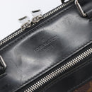 LOUIS VUITTON Monogram Macassar Porte DocumentsJules Black M54019 LV Auth 206772-21