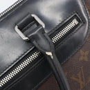 LOUIS VUITTON Monogram Macassar Porte DocumentsJules Black M54019 LV Auth 206772-22
