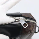LOUIS VUITTON Monogram Macassar Porte DocumentsJules Black M54019 LV Auth 206772-10