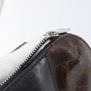 LOUIS VUITTON Monogram Macassar Porte DocumentsJules Black M54019 LV Auth 206772-24