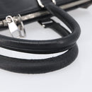 LOUIS VUITTON Monogram Macassar Porte DocumentsJules Black M54019 LV Auth 206772-7
