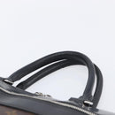 LOUIS VUITTON Monogram Macassar Porte DocumentsJules Black M54019 LV Auth 206772-15