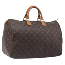 LOUIS VUITTON Monogram Speedy 40 Hand Bag M41522 LV Auth 206777-1