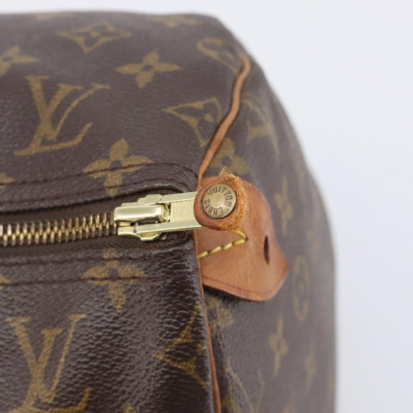 LOUIS VUITTON Monogram Speedy 40 Hand Bag M41522 LV Auth 206777