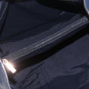 Salvatore Ferragamo Vala Tote Bag Leather 2 Set Black Navy Auth 206780-18