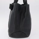 Salvatore Ferragamo Vala Tote Bag Leather 2 Set Black Navy Auth 206780-4
