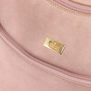 GUCCI Shoulder Bag Suede Pink Gold 001 3386 1705 Auth 206783A-17