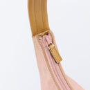 GUCCI Shoulder Bag Suede Pink Gold 001 3386 1705 Auth 206783A-18