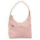 GUCCI Shoulder Bag Suede Pink Gold 001 3386 1705 Auth 206783A-13