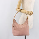 GUCCI Shoulder Bag Suede Pink Gold 001 3386 1705 Auth 206783A-25