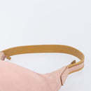 GUCCI Shoulder Bag Suede Pink Gold 001 3386 1705 Auth 206783A-8