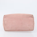 GUCCI Shoulder Bag Suede Pink Gold 001 3386 1705 Auth 206783A-5