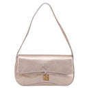 GIVENCHY Shoulder Bag Leather Pink Gold Auth 206784M-2