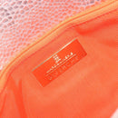 GIVENCHY Shoulder Bag Leather Pink Gold Auth 206784M-20