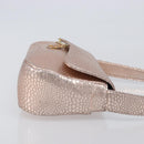 GIVENCHY Shoulder Bag Leather Pink Gold Auth 206784M-4