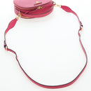 PRADA Hand Bag Safiano Leather 2way Pink Gold Auth 206787V-7