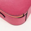 PRADA Hand Bag Safiano Leather 2way Pink Gold Auth 206787V-20