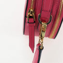 PRADA Hand Bag Safiano Leather 2way Pink Gold Auth 206787V-25