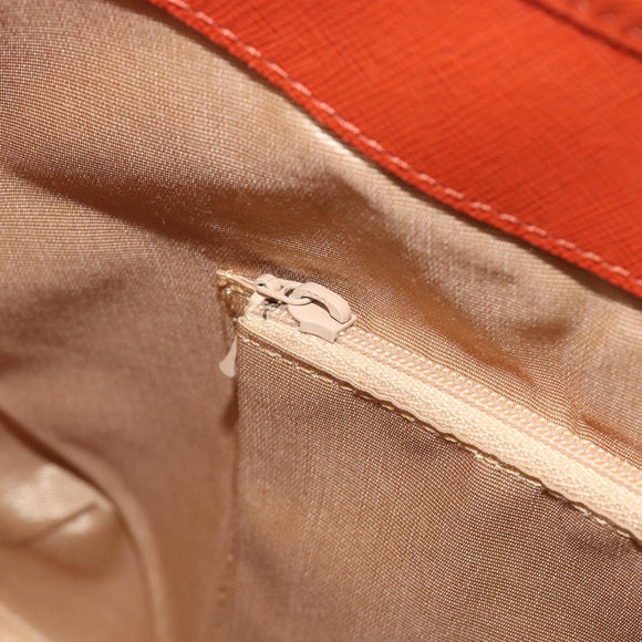 BURBERRY Nova Check Shoulder Bag Canvas Beige Silver Auth 206794V