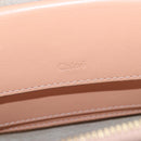 Chloe Chain Shoulder Bag Leather 2way Pink Gold Auth 206795M-24