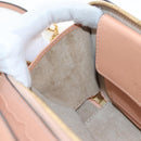 Chloe Chain Shoulder Bag Leather 2way Pink Gold Auth 206795M-26