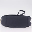 Vivienne Westwood Hand Bag Leather 2way Navy Gold Auth 206798A-5