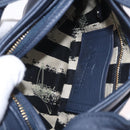 Vivienne Westwood Hand Bag Leather 2way Navy Gold Auth 206798A-26