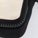 CHANEL Sports Line Shoulder Bag Canvas Ivory CC Auth 206799A-16