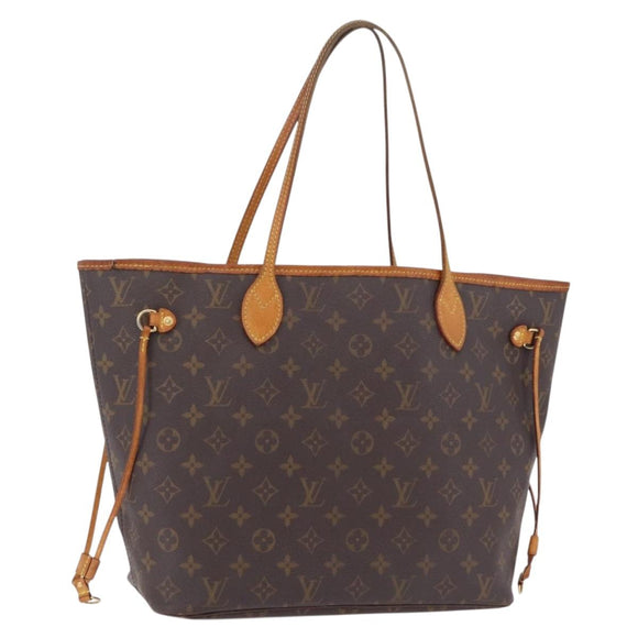 LOUIS VUITTON Monogram Neverfull MM Tote Bag M40156 LV Auth 206800A