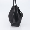 GUCCI GG Canvas Tote Bag Black Silver 101919 Auth 206805-5