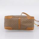 GUCCI Micro GG Supreme Hand Bag PVC 2way Beige Gold 002 122 0033 Auth 206806-5