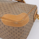 GUCCI Micro GG Supreme Hand Bag PVC 2way Beige Gold 002 122 0033 Auth 206806-17